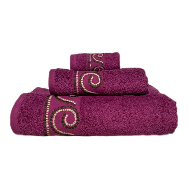 Set of 3 bath towels