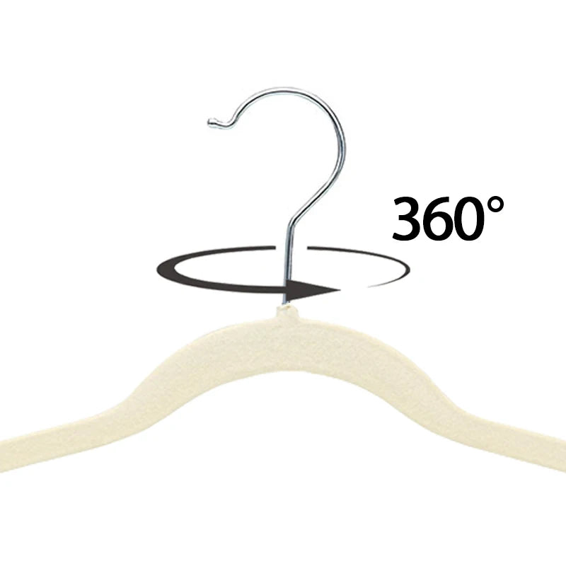 Pack de perchas antideslizantes aterciopeladas beigePerchasHome & Garden > Household Supplies > Storage & Organization > Clothing & Closet Storage > Hangers
