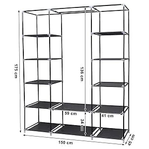 Armoire portable 175x150x45cm