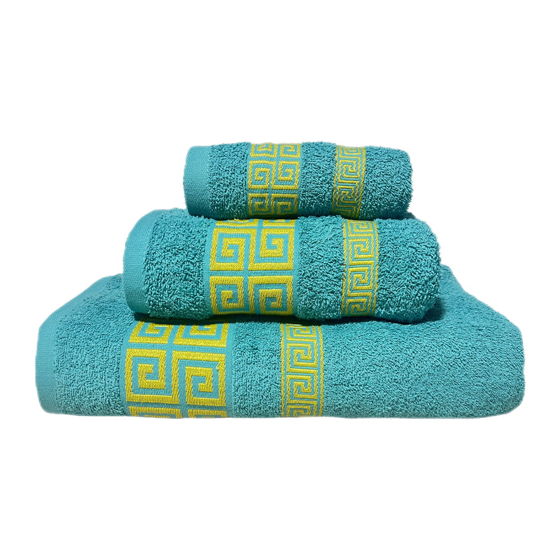 Set de toallas de baño con estampadoToallas