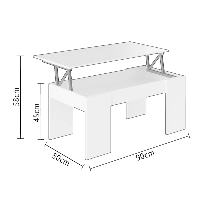 Mesa de centro elevableMesasFurniture > Tables > Accent Tables > Coffee Tables