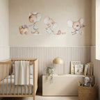 Vinil decorativo infantil para sala de jogos | Pintado à mão