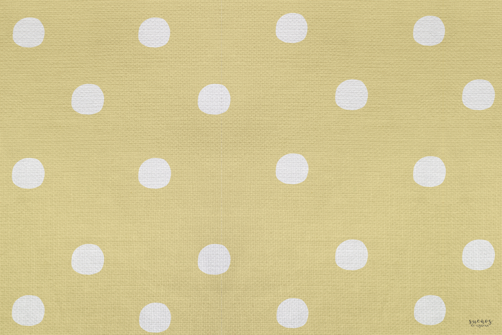 Non-slip vinyl rug 120x160 cm | mustard