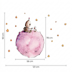 Botty on the planet decorative vinyl for children