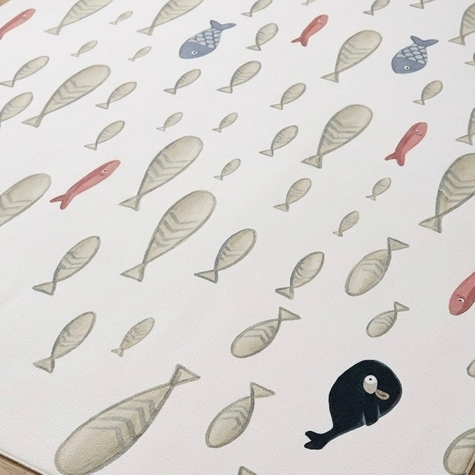 Children's vinyl rug 120x160 cm | Non-slip