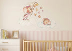 Children's decorative vinyl catching a star | boy