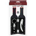 Wine Gift Set - Bottle Case with Corkscrew and Stopper