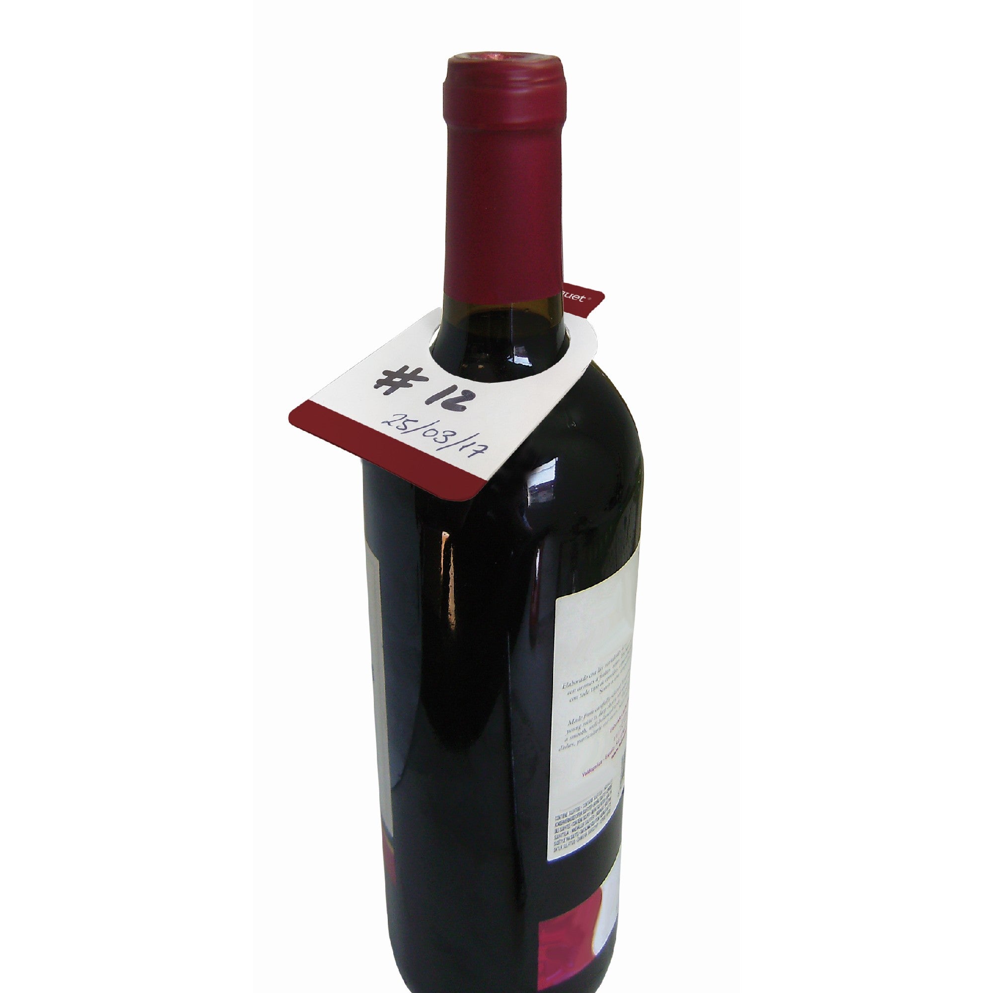 Set of 24 Bottle Labels with Marker