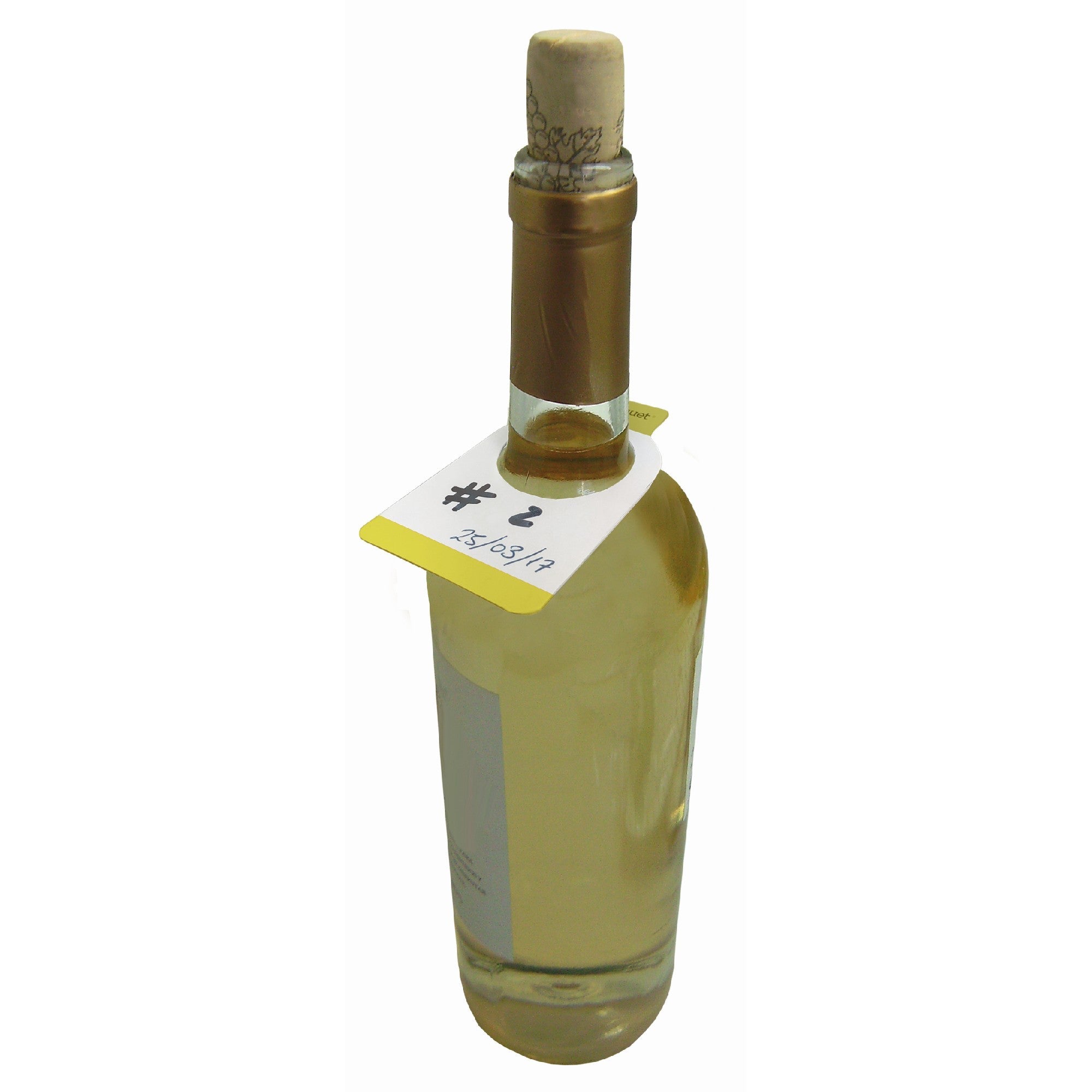 Set of 24 Bottle Labels with Marker