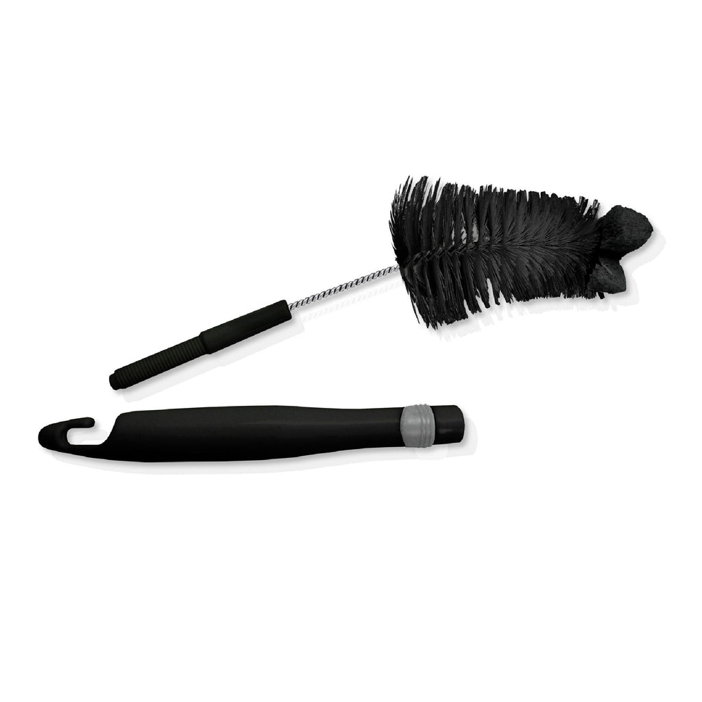 Decanter and glass cleaning brush