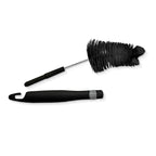 Decanter and glass cleaning brush