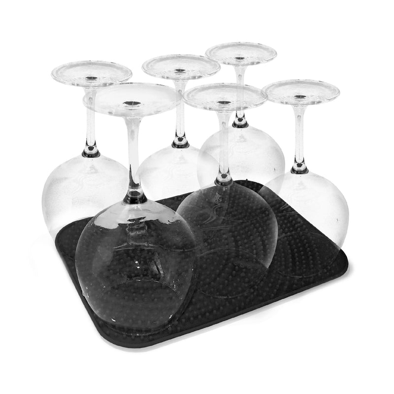 Tapete de silicona antideslizante para secado de copas