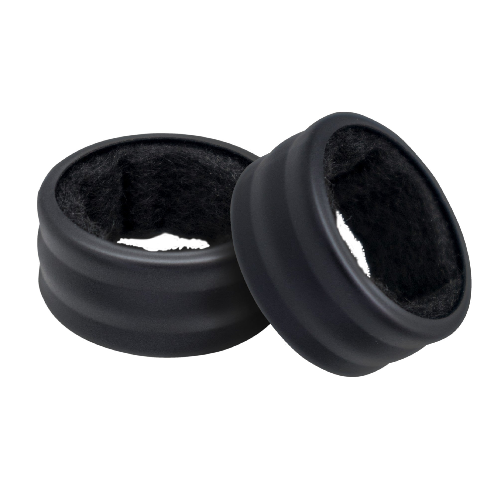 Black Drip Stop Rings for Wine