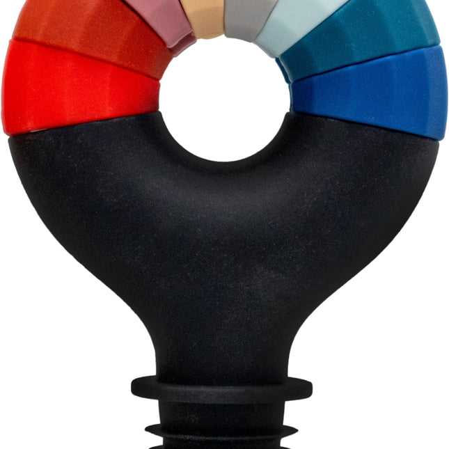 Tapón para botella con marcacopas