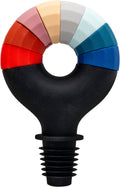 Bottle stopper with glass markers