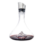 Decantador de Vino Montaña 1,5 L con Oxigenador y Vertedor