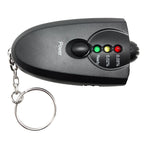 Digital keychain breathalyzer