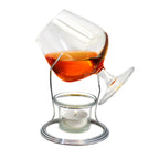 Calentador de Brandy y Coñac con Copa