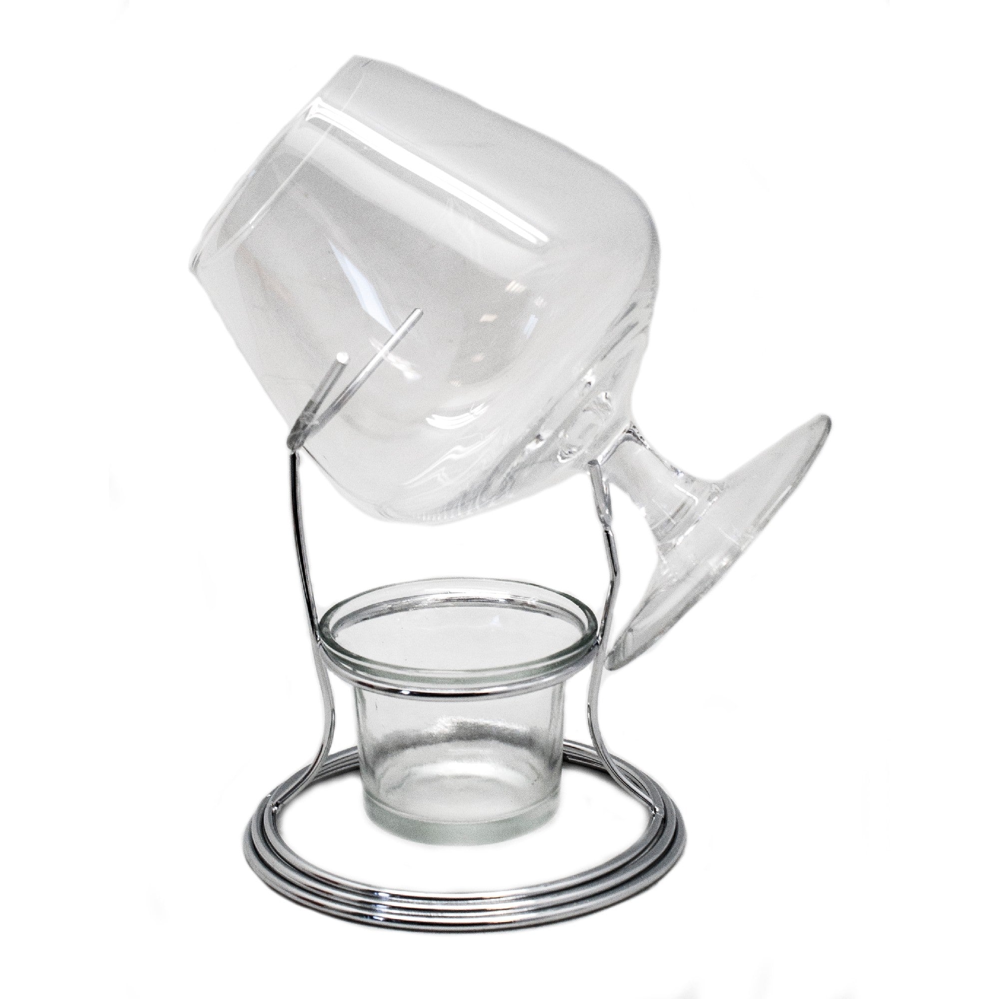 Calentador de Brandy y Coñac con Copa