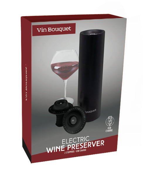 Electric Wine Preserver with Stoppers