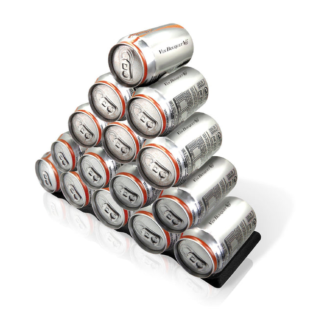 Soporte apilable para latas, organizador antideslizante