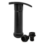 Black Manual Vacuum Pump with 2 Stoppers