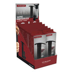 Black Manual Vacuum Pump with 2 Stoppers