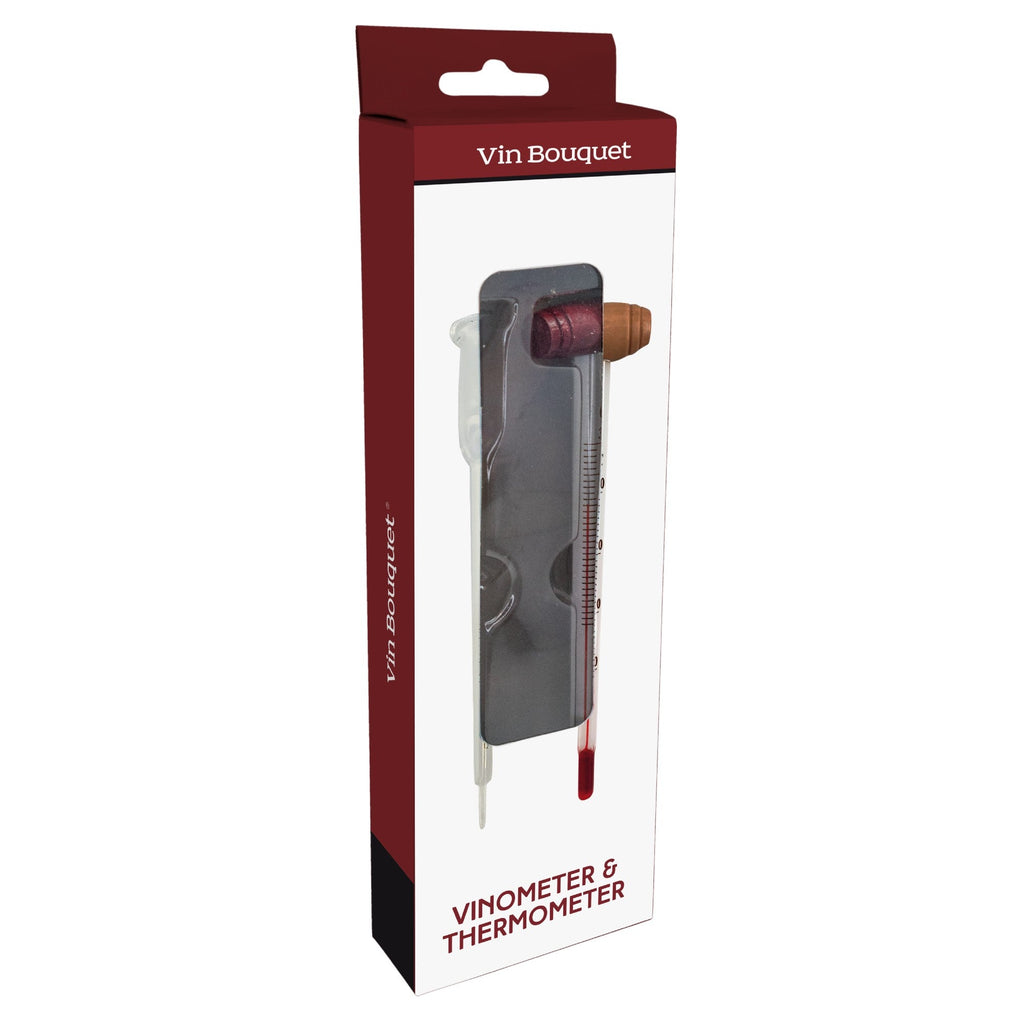 Vinometer and thermometer set