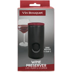 Tapón conservador de vino con indicador de sonido