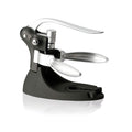 Lever corkscrew with base