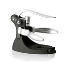Lever corkscrew with base