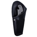 Leather corkscrew case with metal clip
