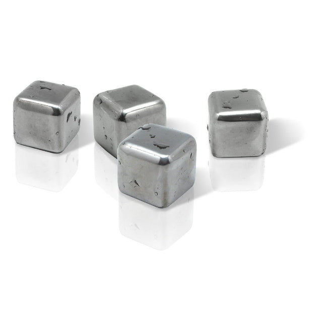 Cubitos enfriadores acero inoxidable 4 unidades