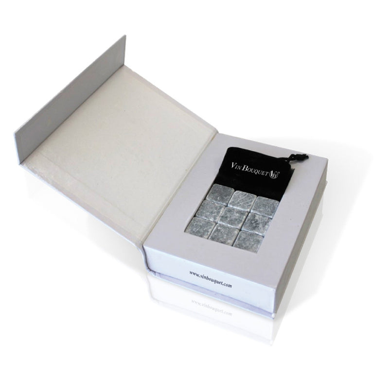 Cubitos de piedra para enfriar bebidas 9 unidades