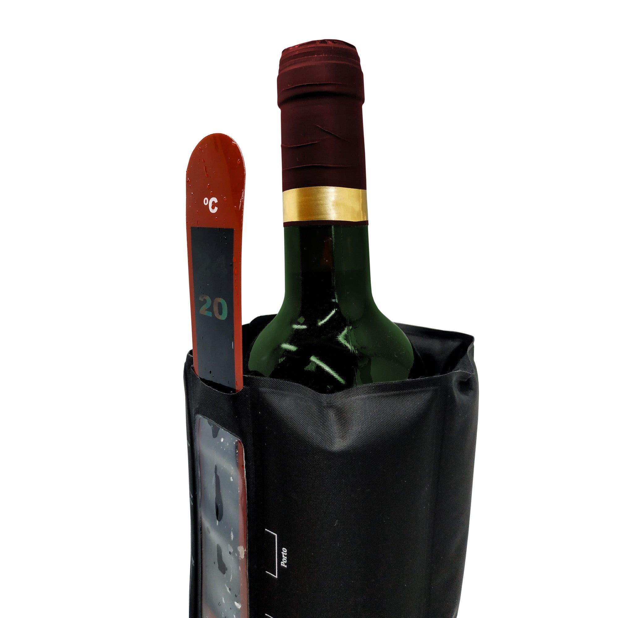 Funda Enfriadora con Termómetro para Vino