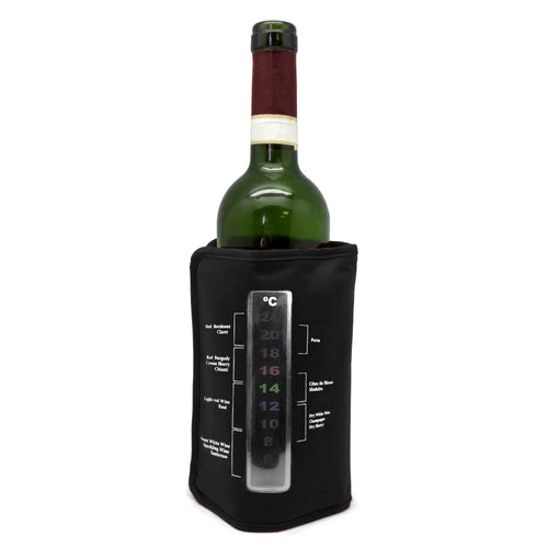 Funda Enfriadora para Vino con Termómetro