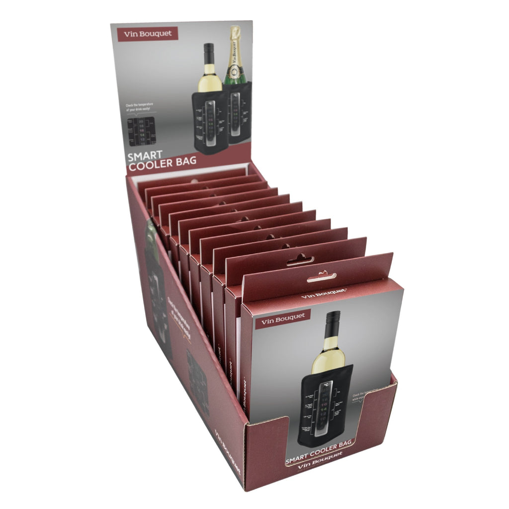 Funda Enfriadora para Vino con Termómetro