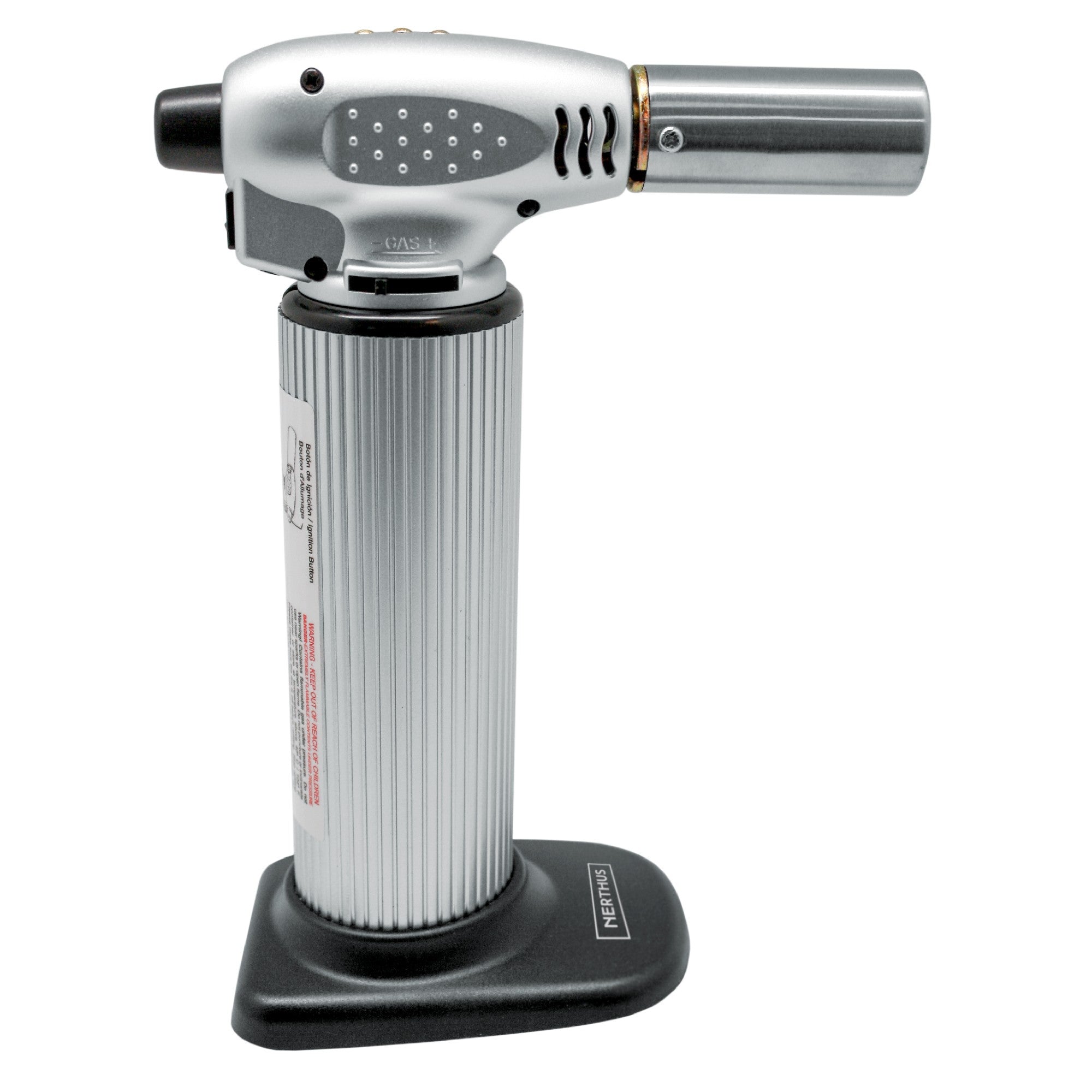 Soplete de cocina profesional con base estable