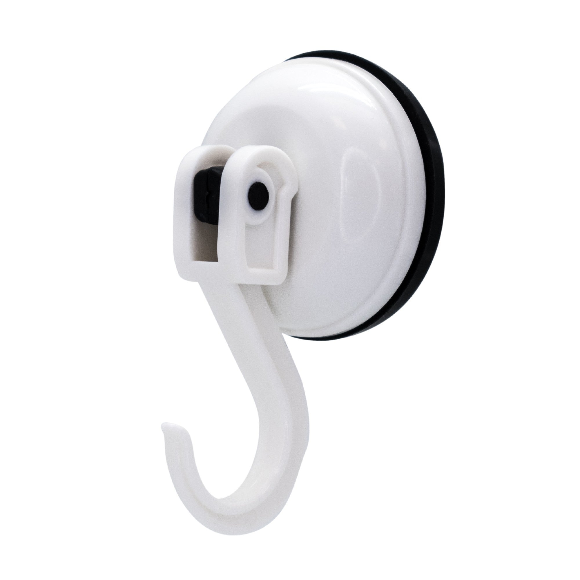 Suction cup kitchen hook with pressure fastening