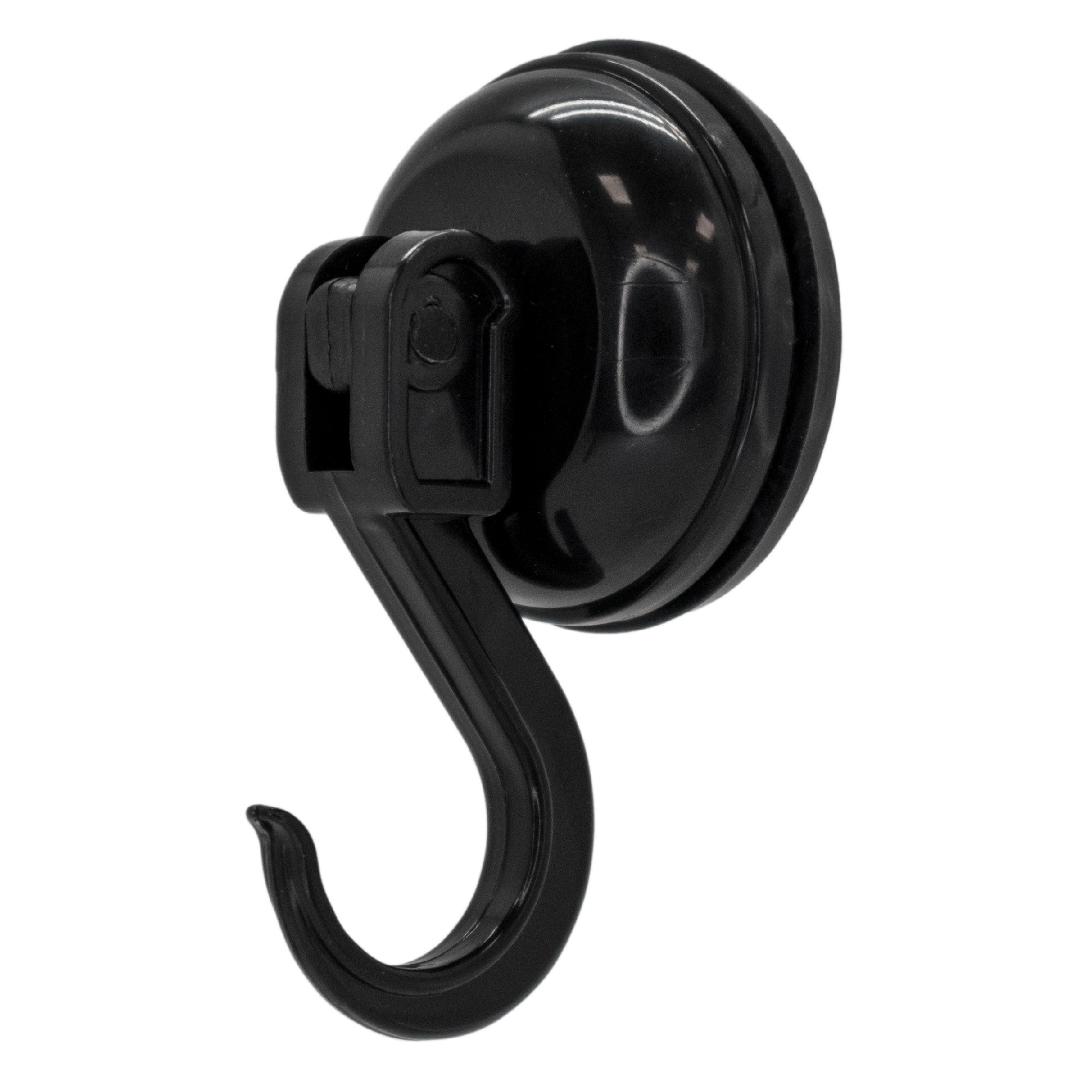 Suction cup kitchen hook with pressure fastening