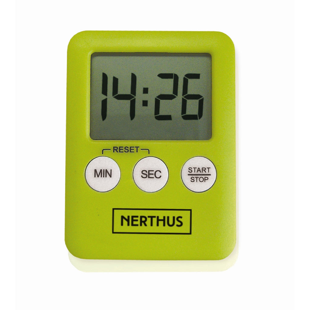 Temporizador digital de cocina con imán y alarma sonora