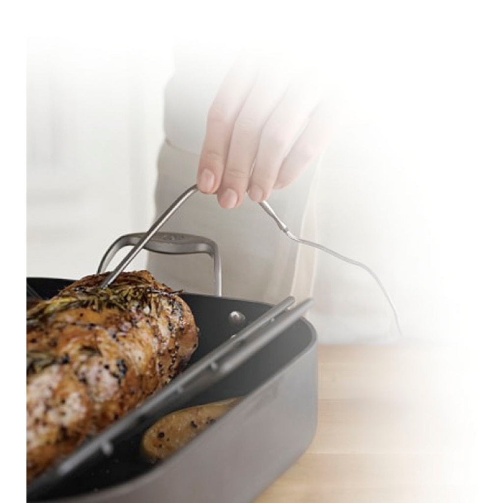 Termómetro digital de cozinha com sonda