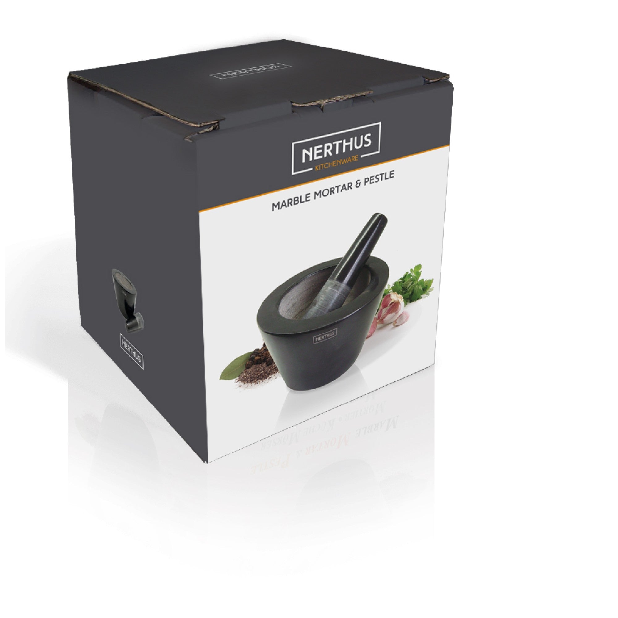 Argamassa de mármore preto tradicional e durável