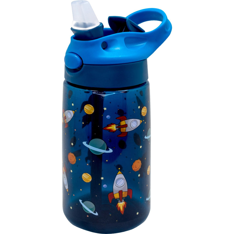 Botella Infantil Tritán 450 ml con Pajita