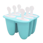 Moldes de Silicona para Helados Reutilizables
