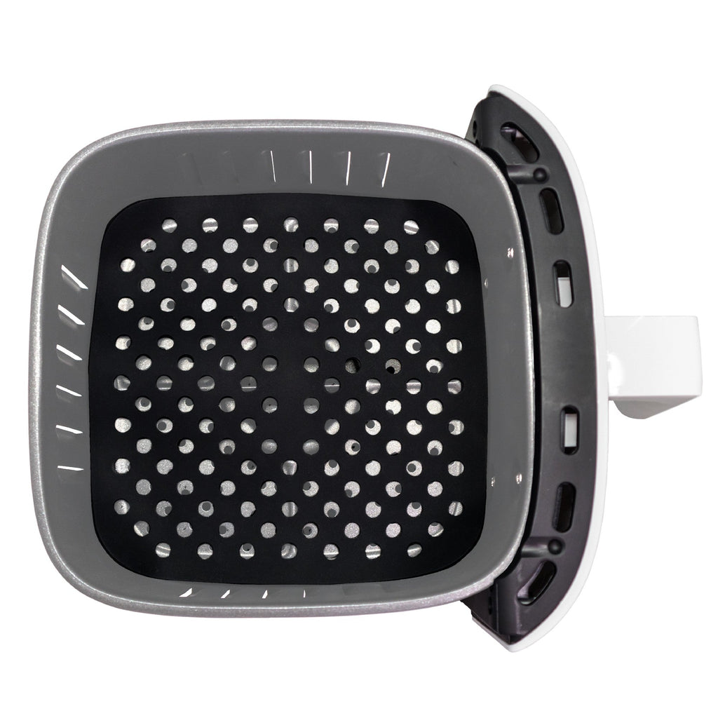Perforated Silicone Air Fryer Tray – 19x19 cm, Reusable