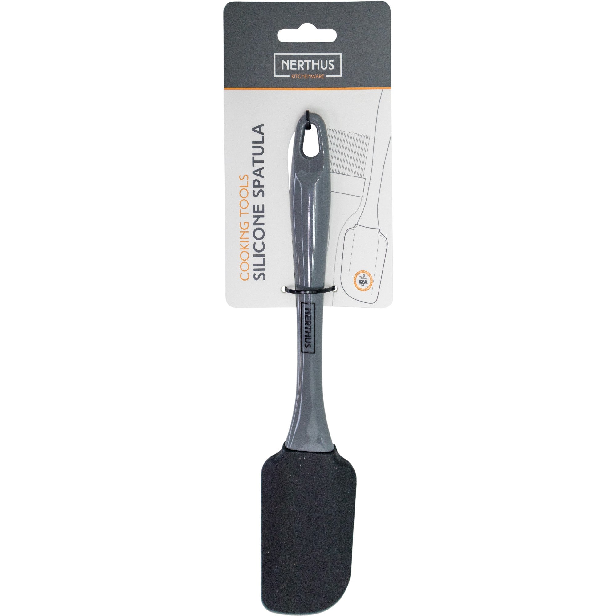 BPA-free non-stick silicone kitchen spatula