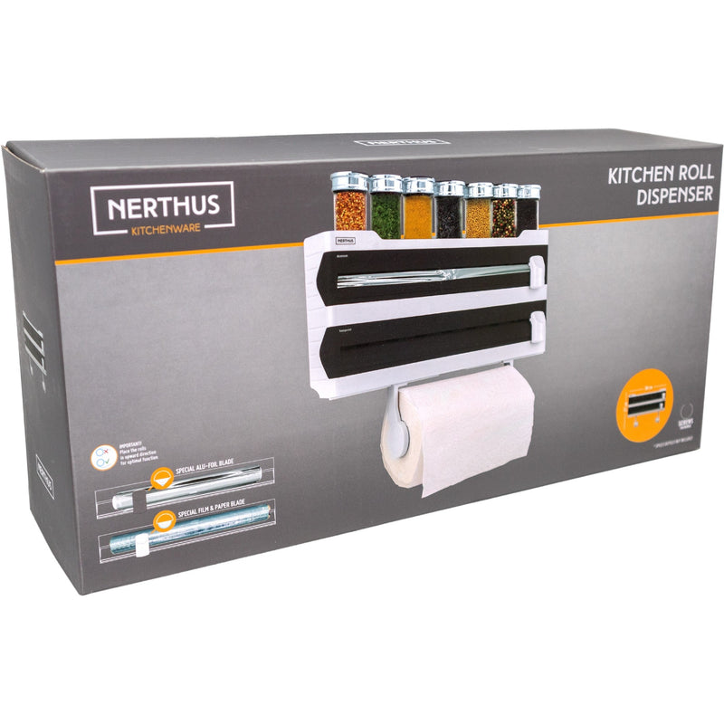 Portarrollos de Pared con Dispensador Triple