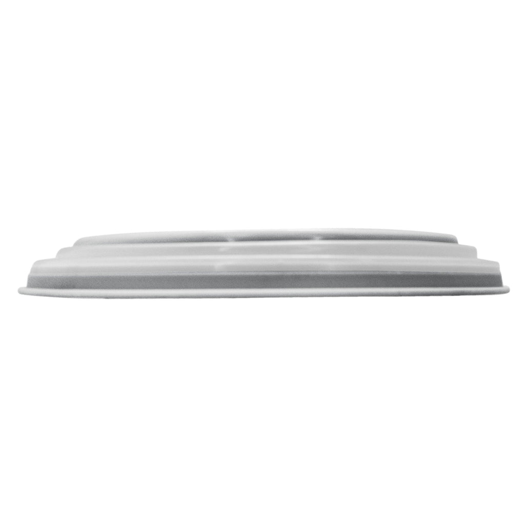 Tapa plegable para microondas con cesta de drenaje