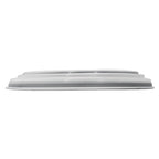 Tapa plegable para microondas con cesta de drenaje